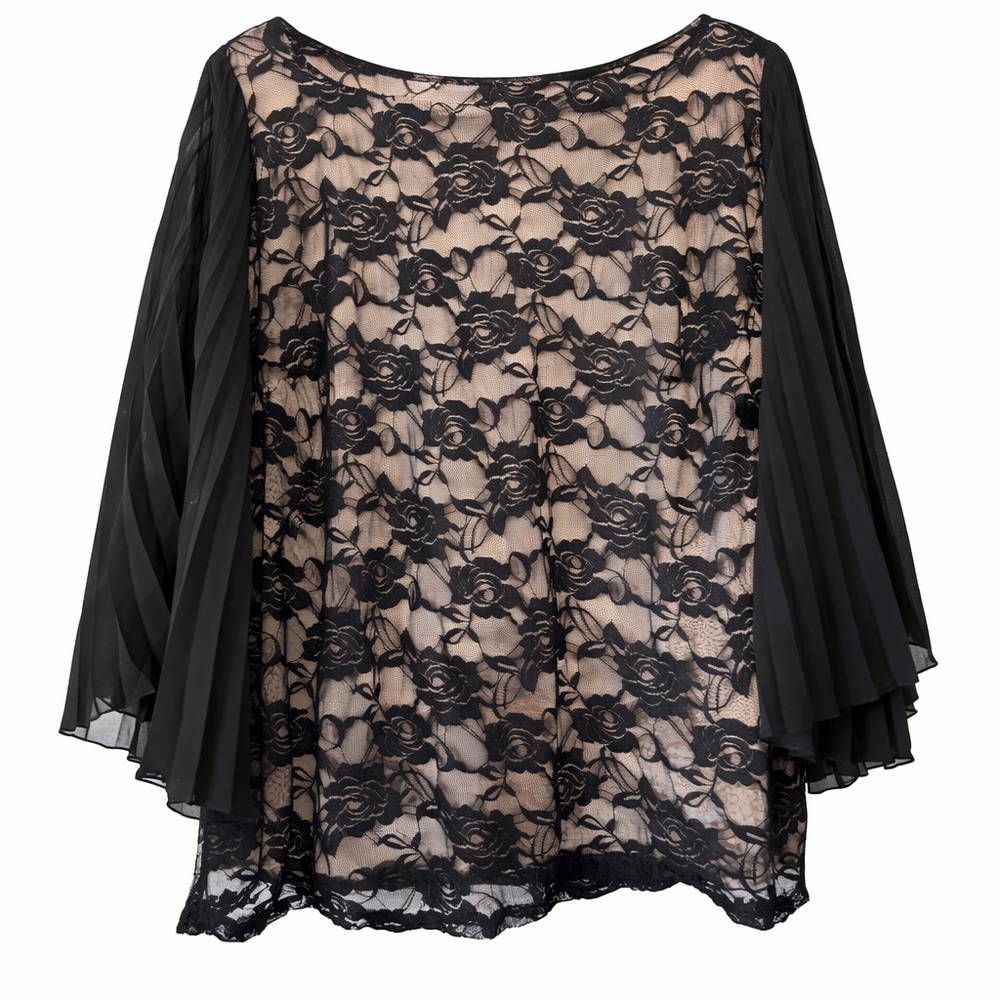 Blouse Lace Blouse Top size 1X